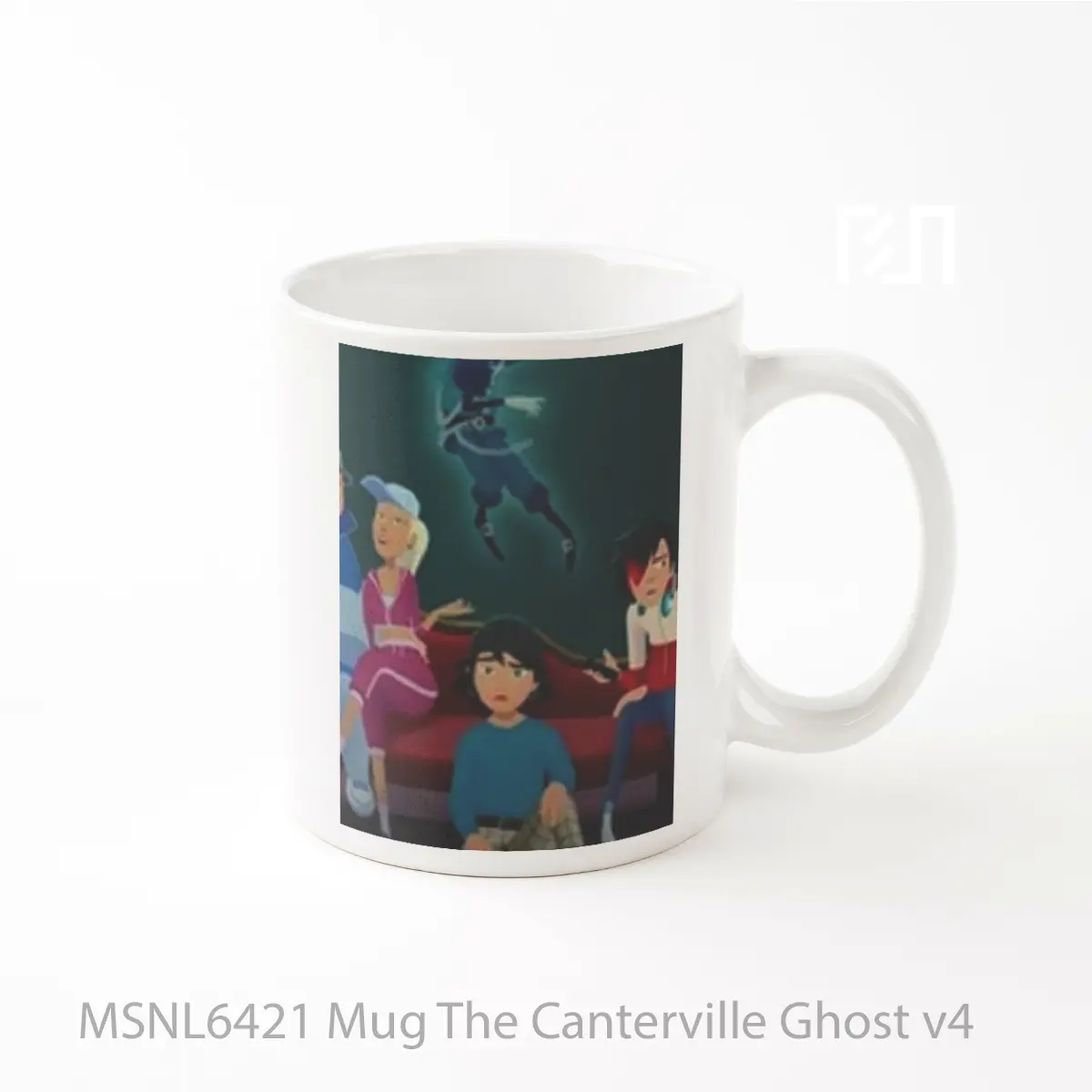 Mug The Canterville Ghost V4 Gelas Keramik Tema Film MSNL6421