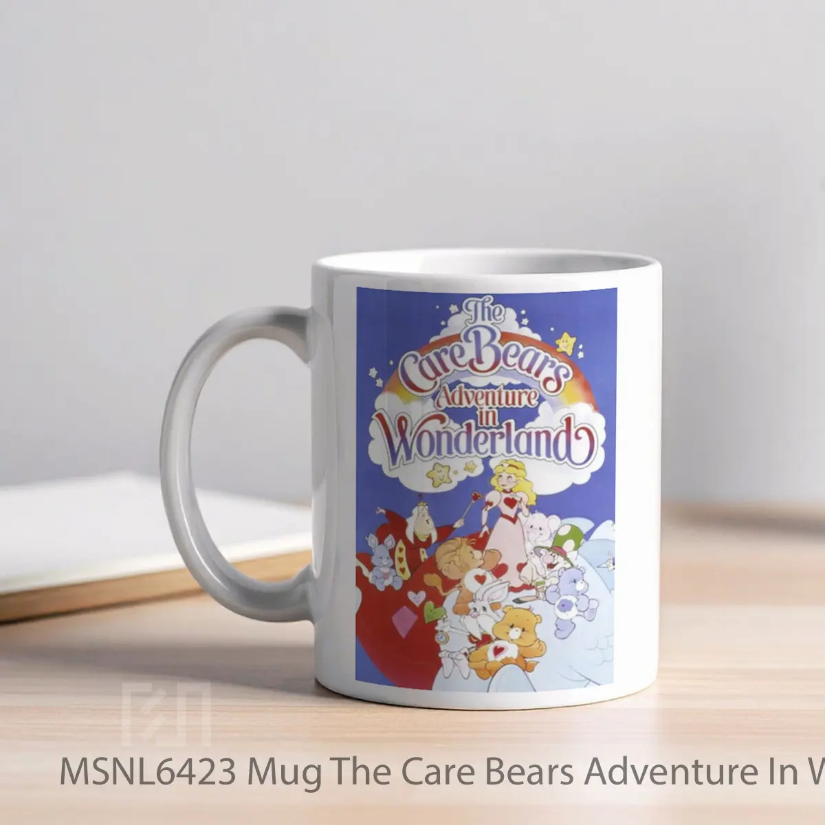 Mug The Care Bears Adventure In Wonderland Gelas Keramik Tema Film MSNL6423 - Tampak Kiri