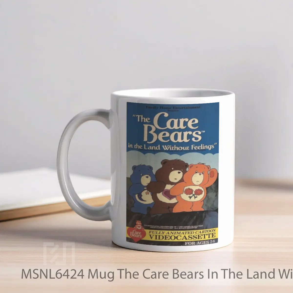 Mug The Care Bears In The Land Without Feelings Gelas Keramik Tema Film MSNL6424 - Tampak Kiri