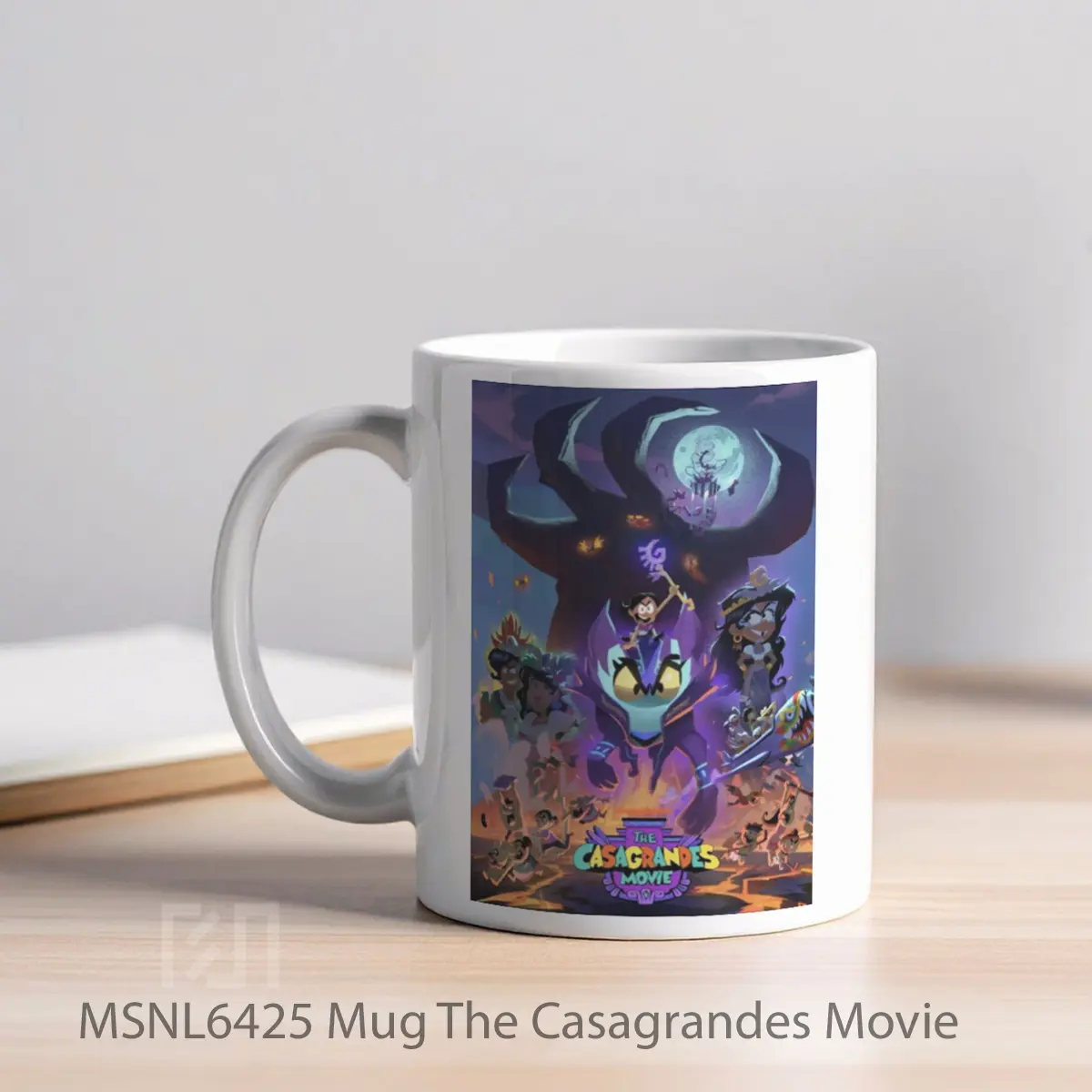 Mug The Casagrandes Movie Gelas Keramik Tema Film MSNL6425 - Tampak Kiri