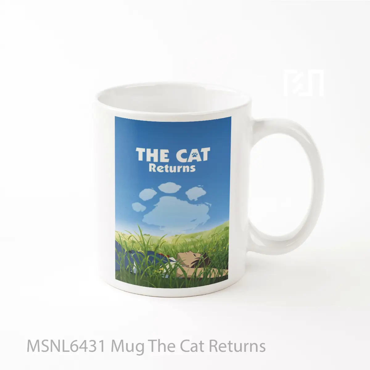 Mug The Cat Returns Gelas Keramik Tema Film MSNL6431