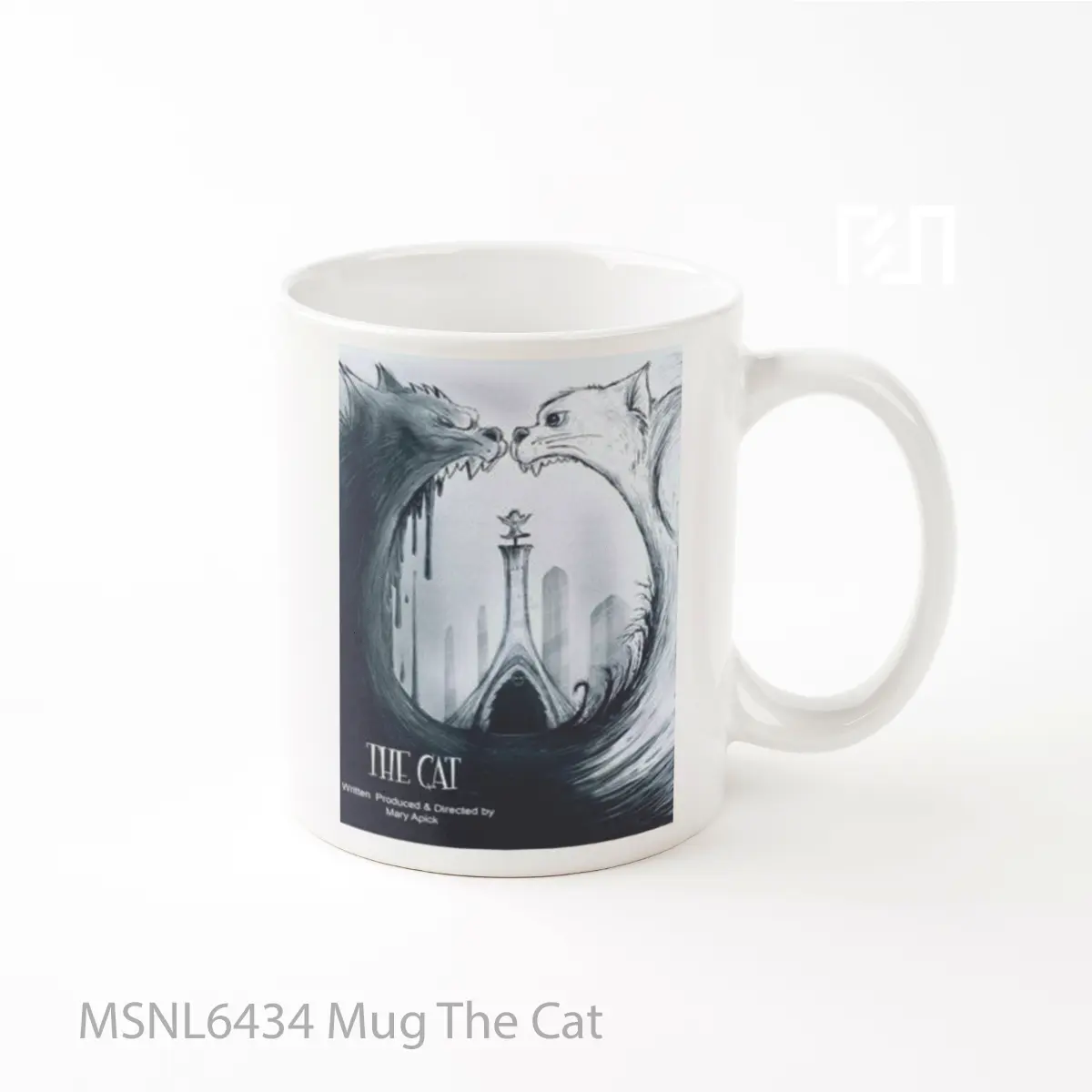 Mug The Cat Gelas Keramik Tema Film MSNL6434