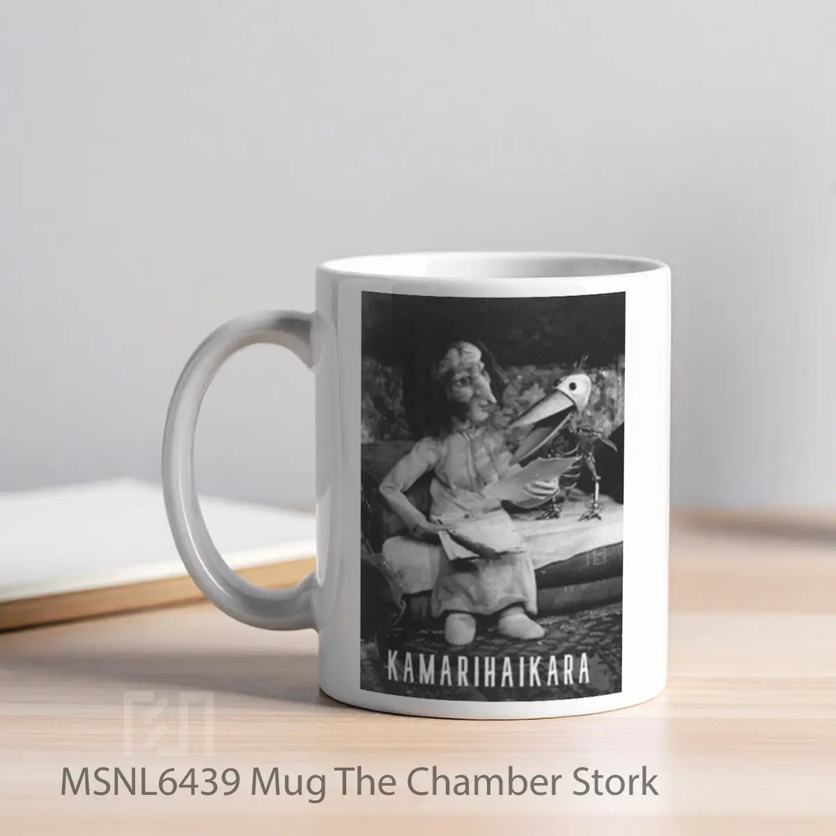 Mug The Chamber Stork Gelas Keramik Tema Film MSNL6439 - Tampak Kiri