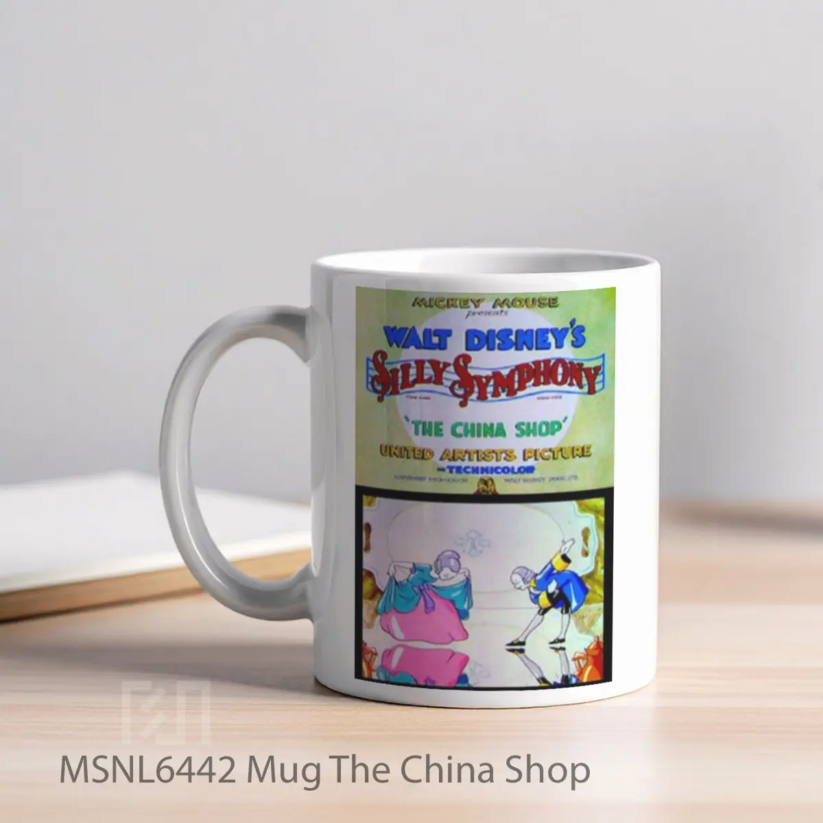 Mug The China Shop Gelas Keramik Tema Film MSNL6442 - Tampak Kiri