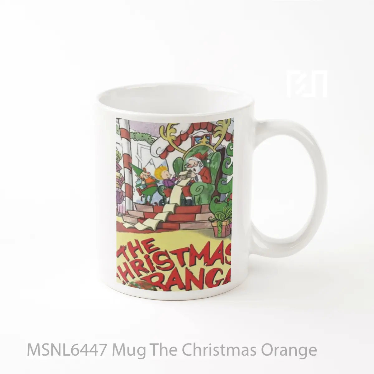 Mug The Christmas Orange Gelas Keramik Tema Film MSNL6447