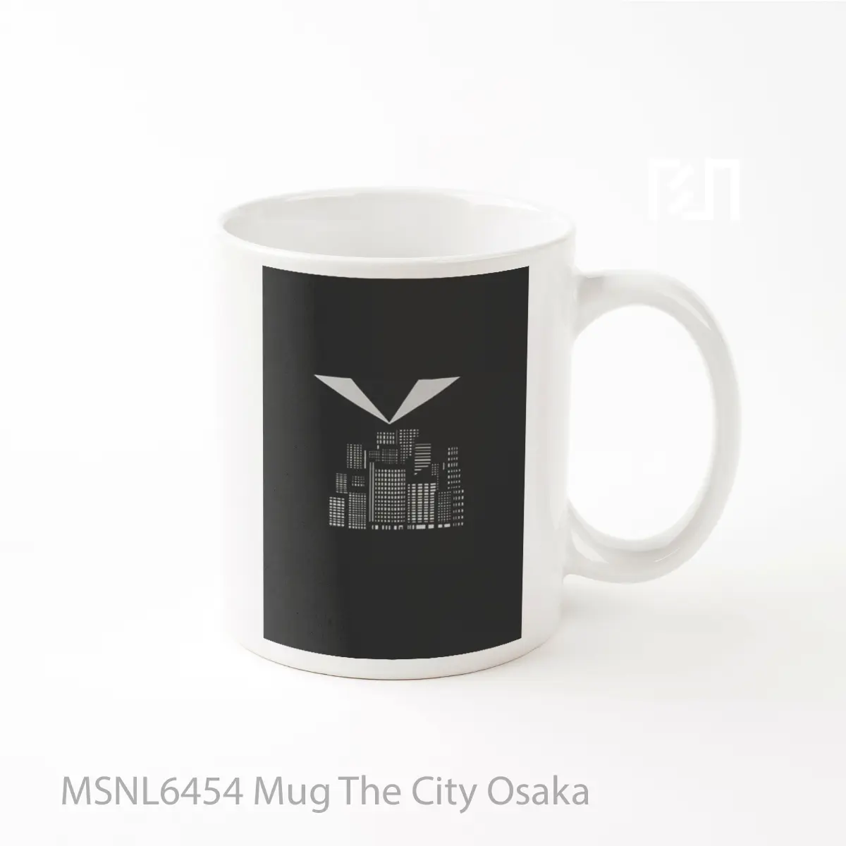 Mug The City Osaka Gelas Keramik Tema Film MSNL6454