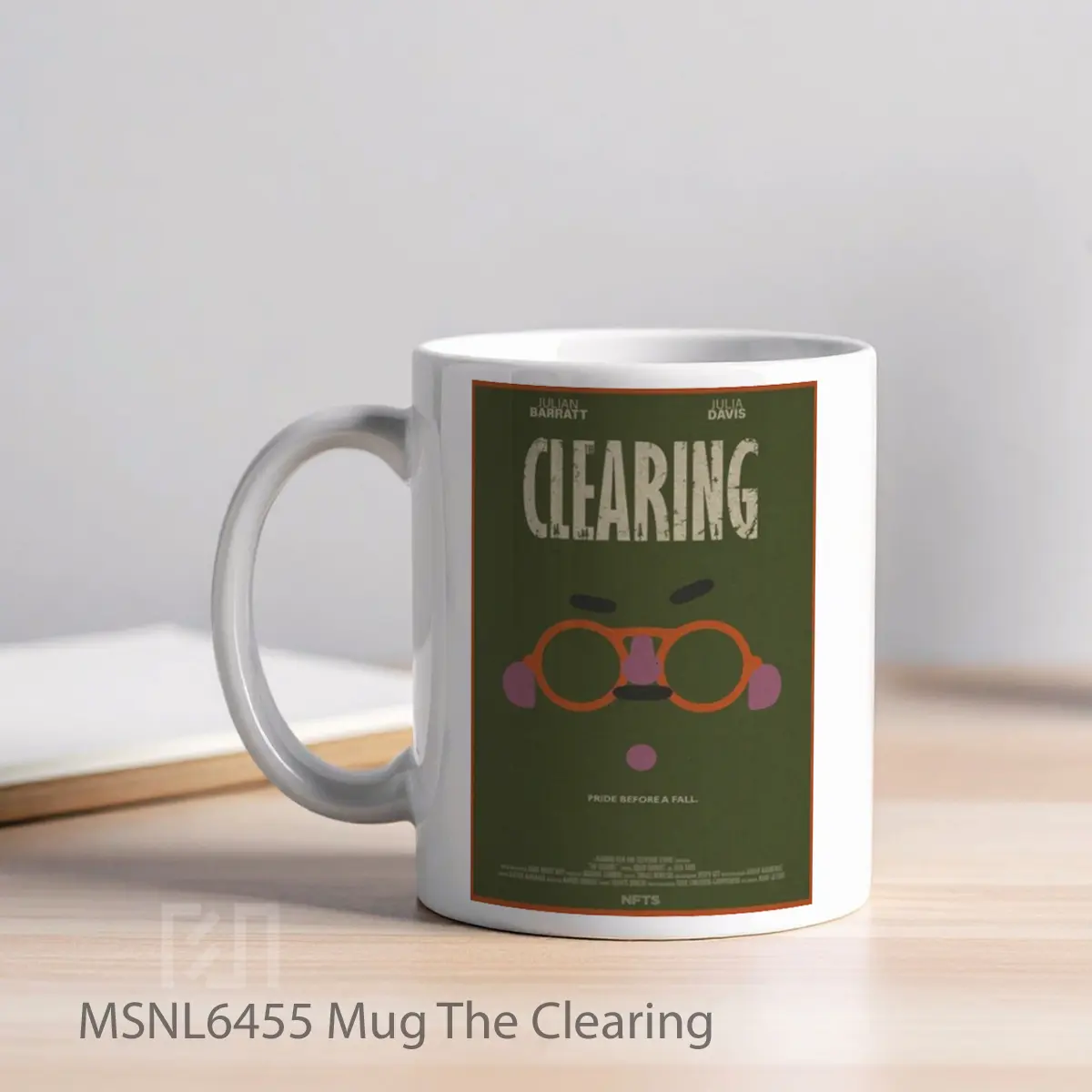 Mug The Clearing Gelas Keramik Tema Film MSNL6455 - Tampak Kiri