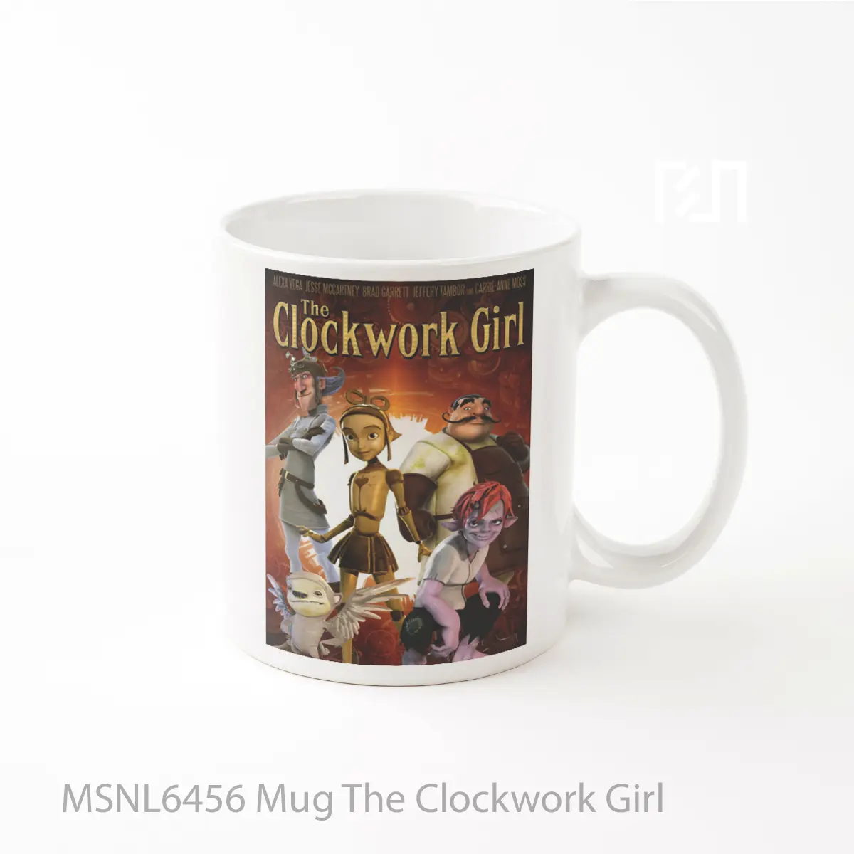 Mug The Clockwork Girl Gelas Keramik Tema Film MSNL6456