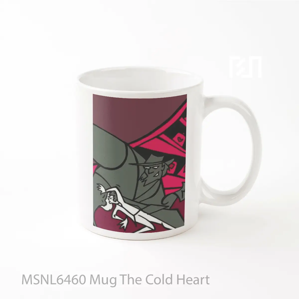 Mug The Cold Heart Gelas Keramik Tema Film MSNL6460