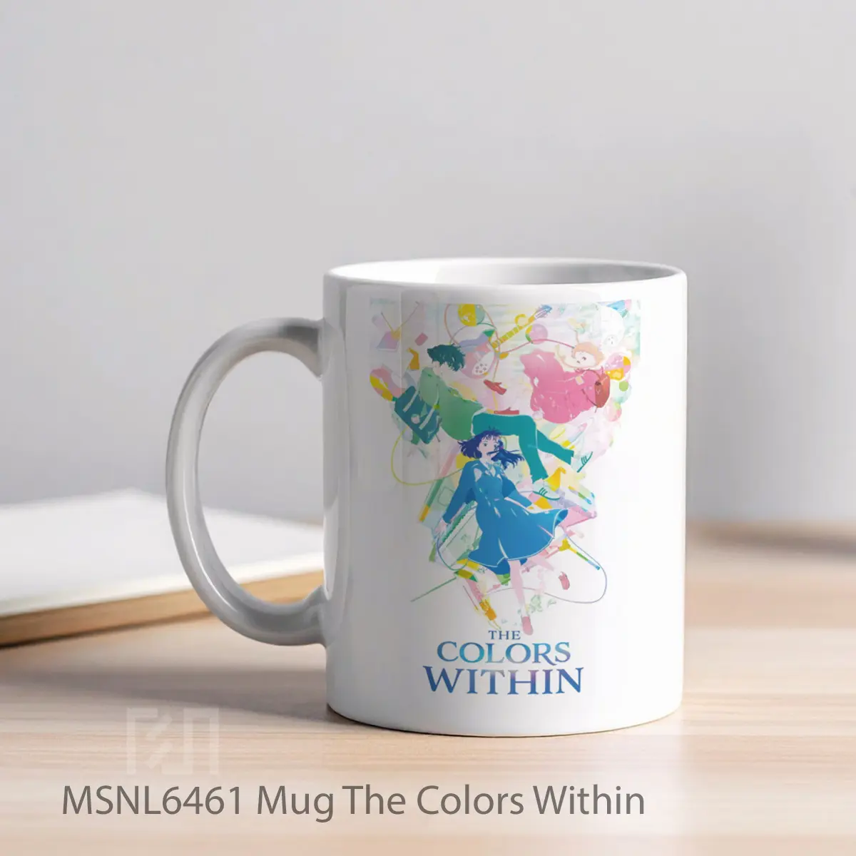 Mug The Colors Within Gelas Keramik Tema Film MSNL6461 - Tampak Kiri
