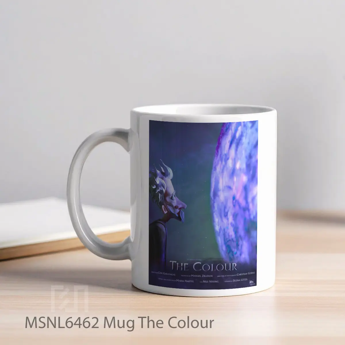 Mug The Colour Gelas Keramik Tema Film MSNL6462 - Tampak Kiri