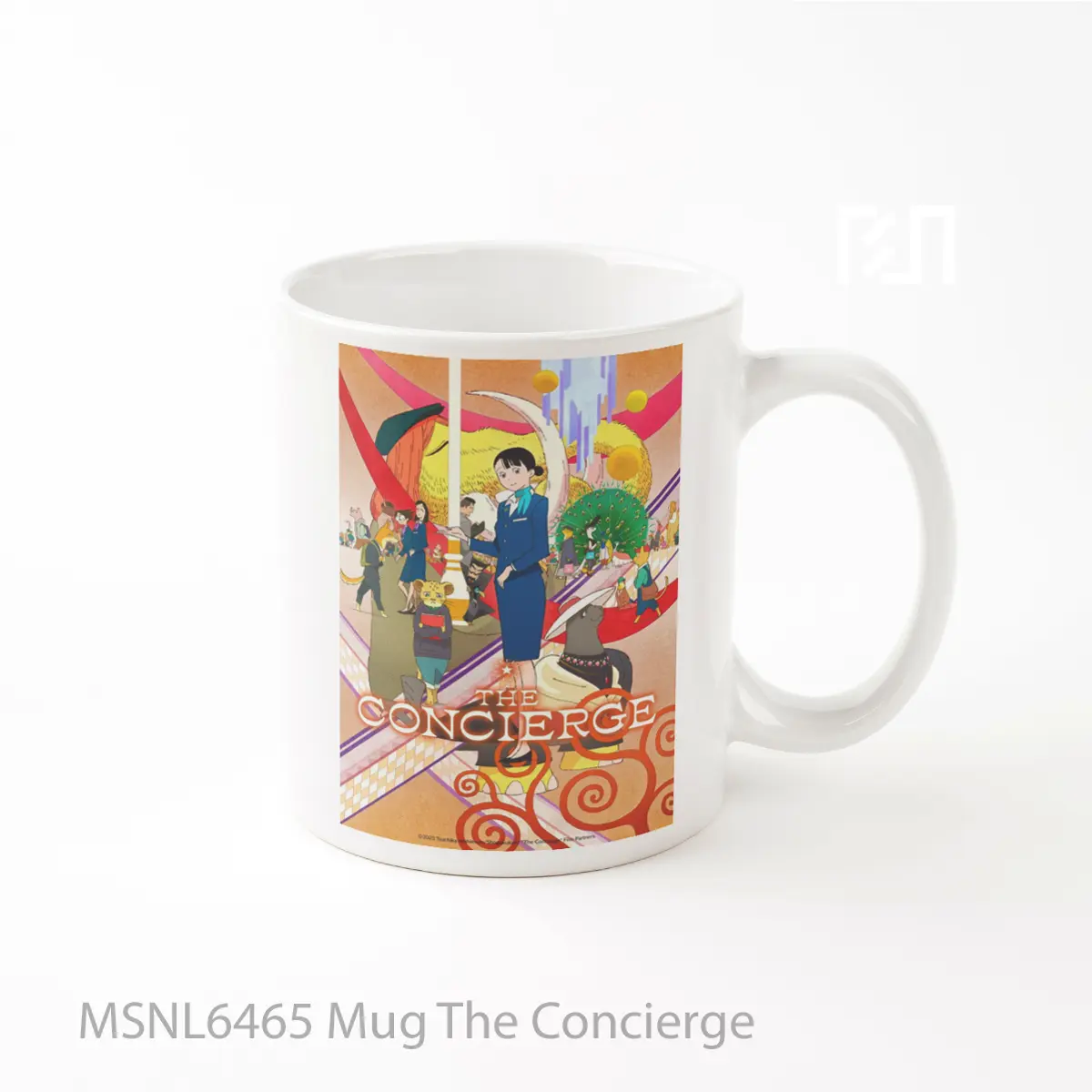 Mug The Concierge Gelas Keramik Tema Film MSNL6465