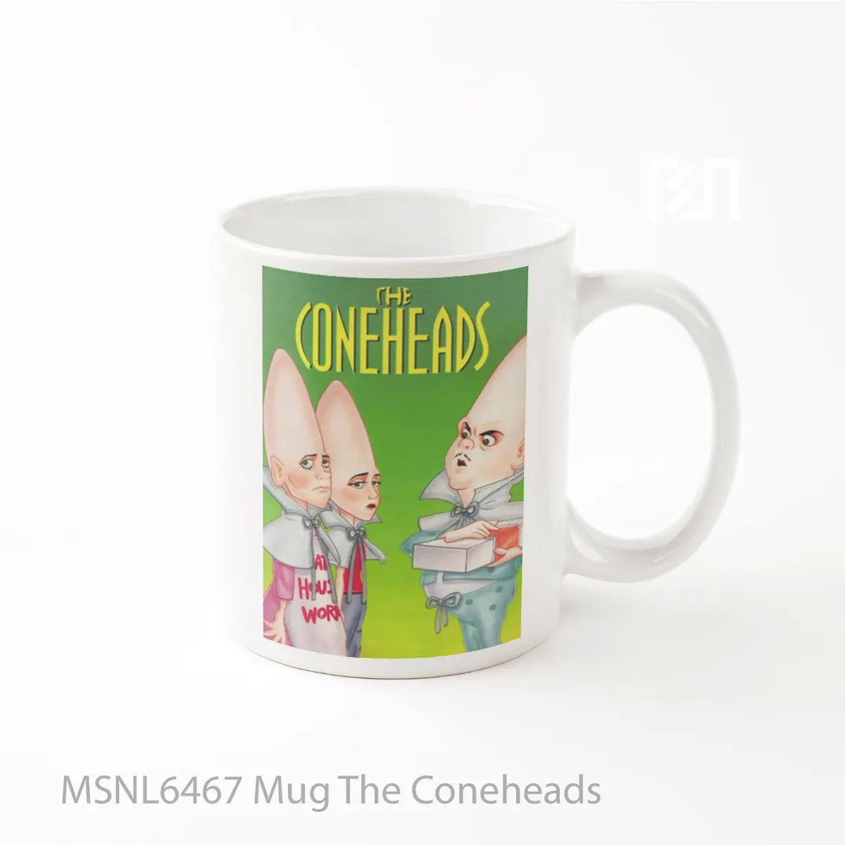 Mug The Coneheads Gelas Keramik Tema Film MSNL6467