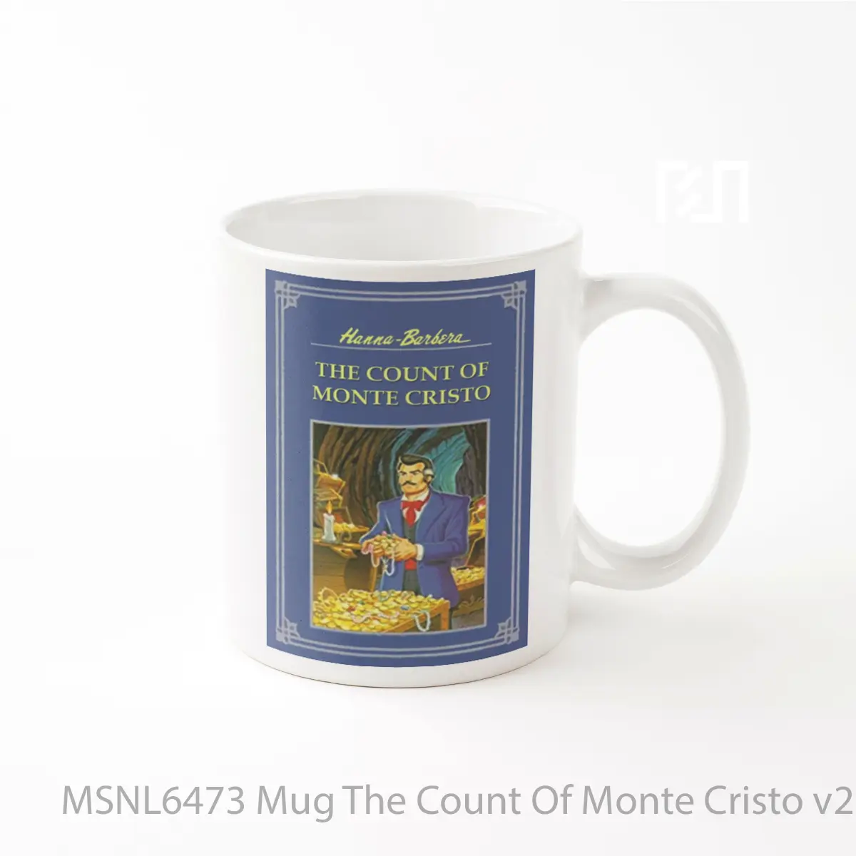 Mug The Count Of Monte Cristo V2 Gelas Keramik Tema Film MSNL6473