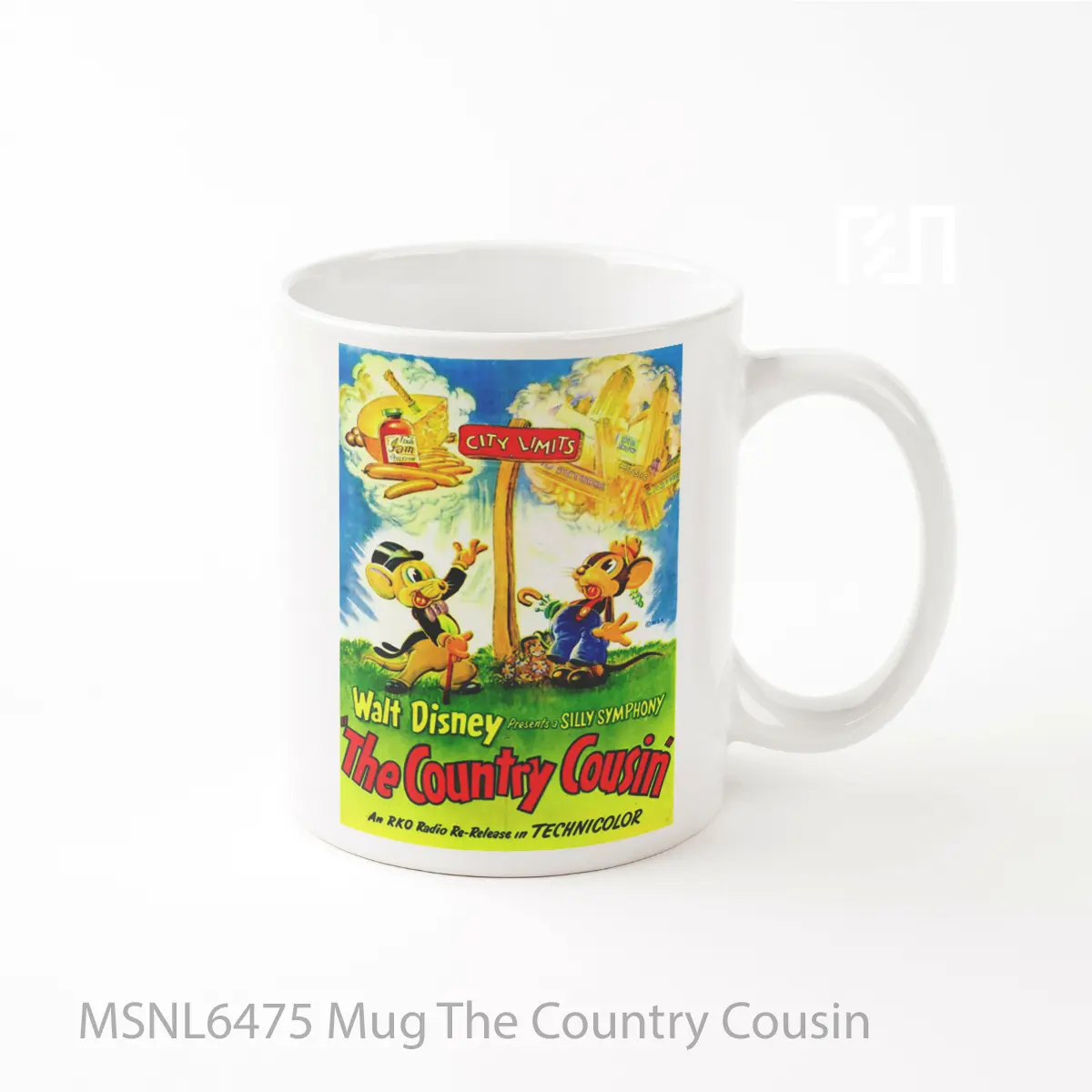 Mug The Country Cousin Gelas Keramik Tema Film MSNL6475