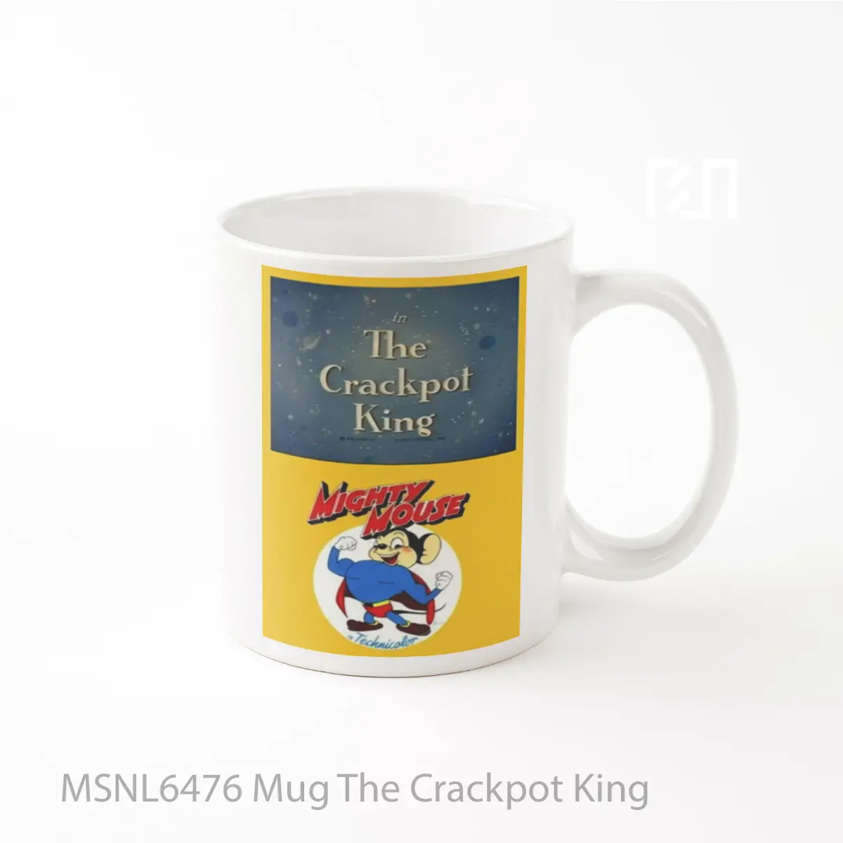 Mug The Crackpot King Gelas Keramik Tema Film MSNL6476