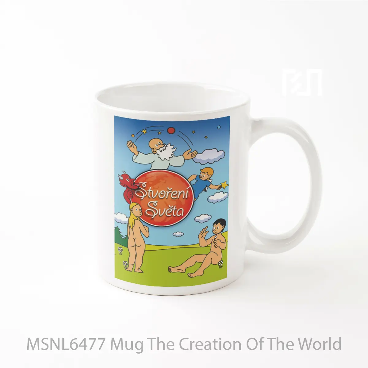 Mug The Creation Of The World Gelas Keramik Tema Film MSNL6477