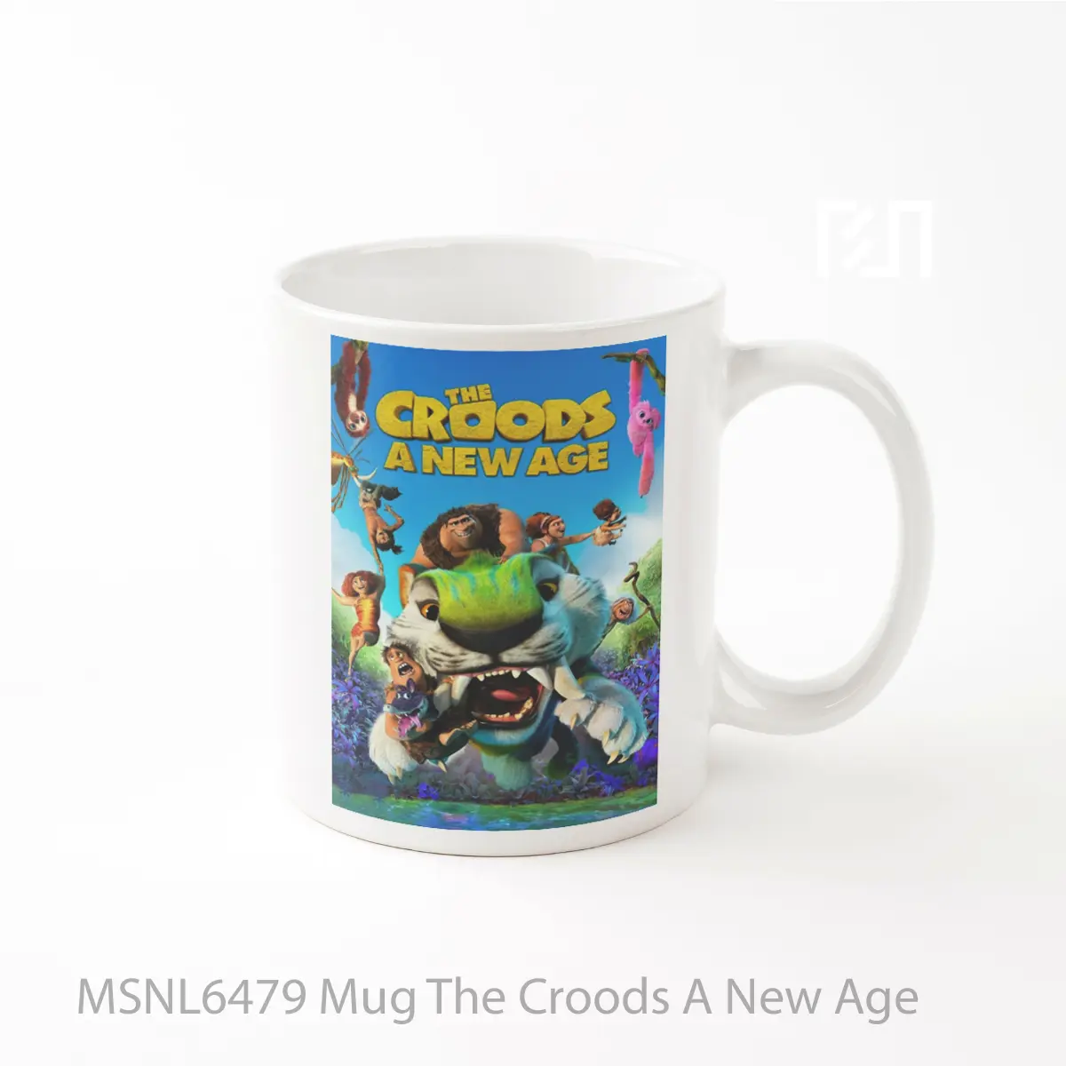 Mug The Croods A New Age Gelas Keramik Tema Film MSNL6479