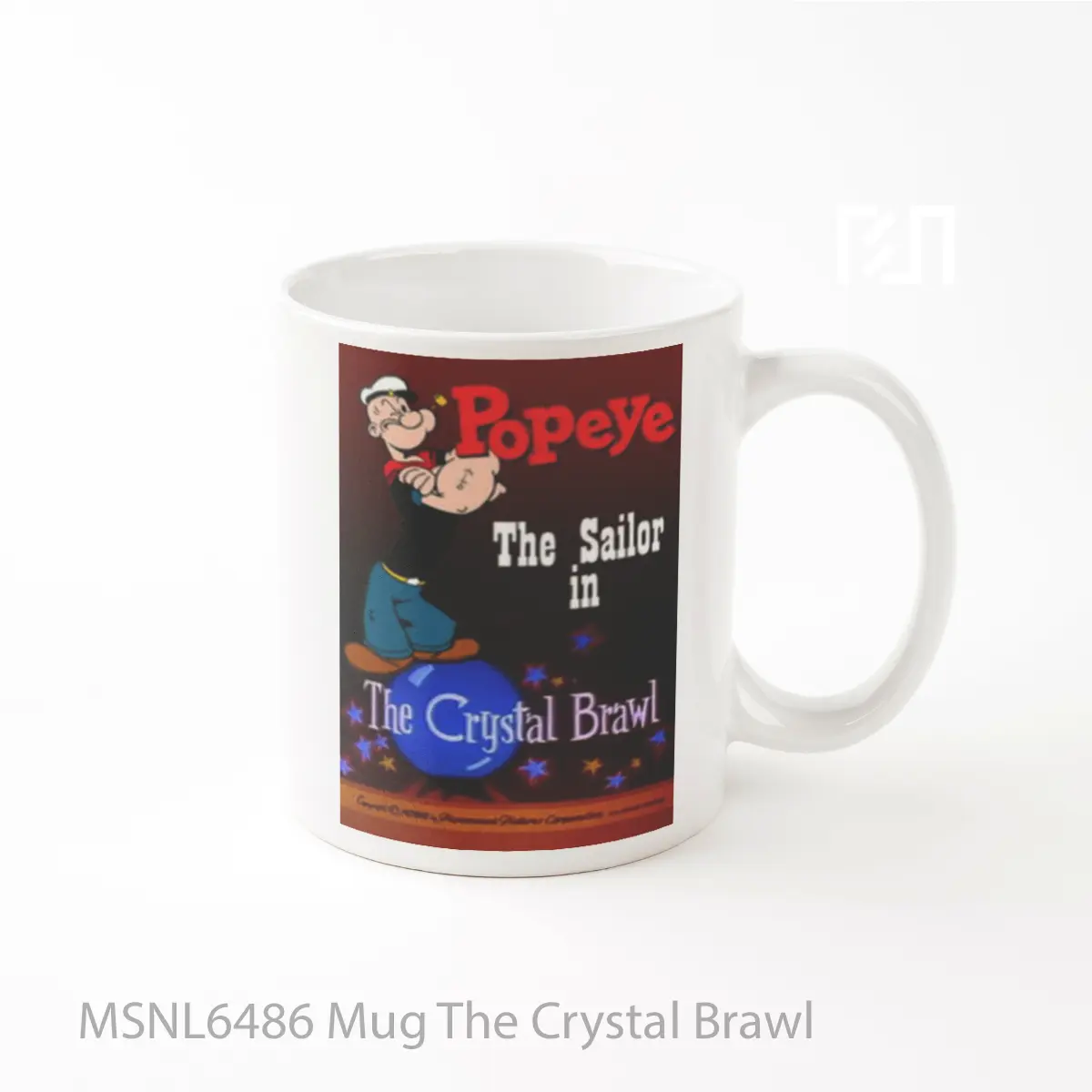 Mug The Crystal Brawl Gelas Keramik Tema Film MSNL6486