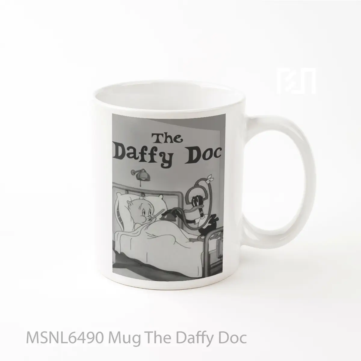 Mug The Daffy Doc Gelas Keramik Tema Film MSNL6490