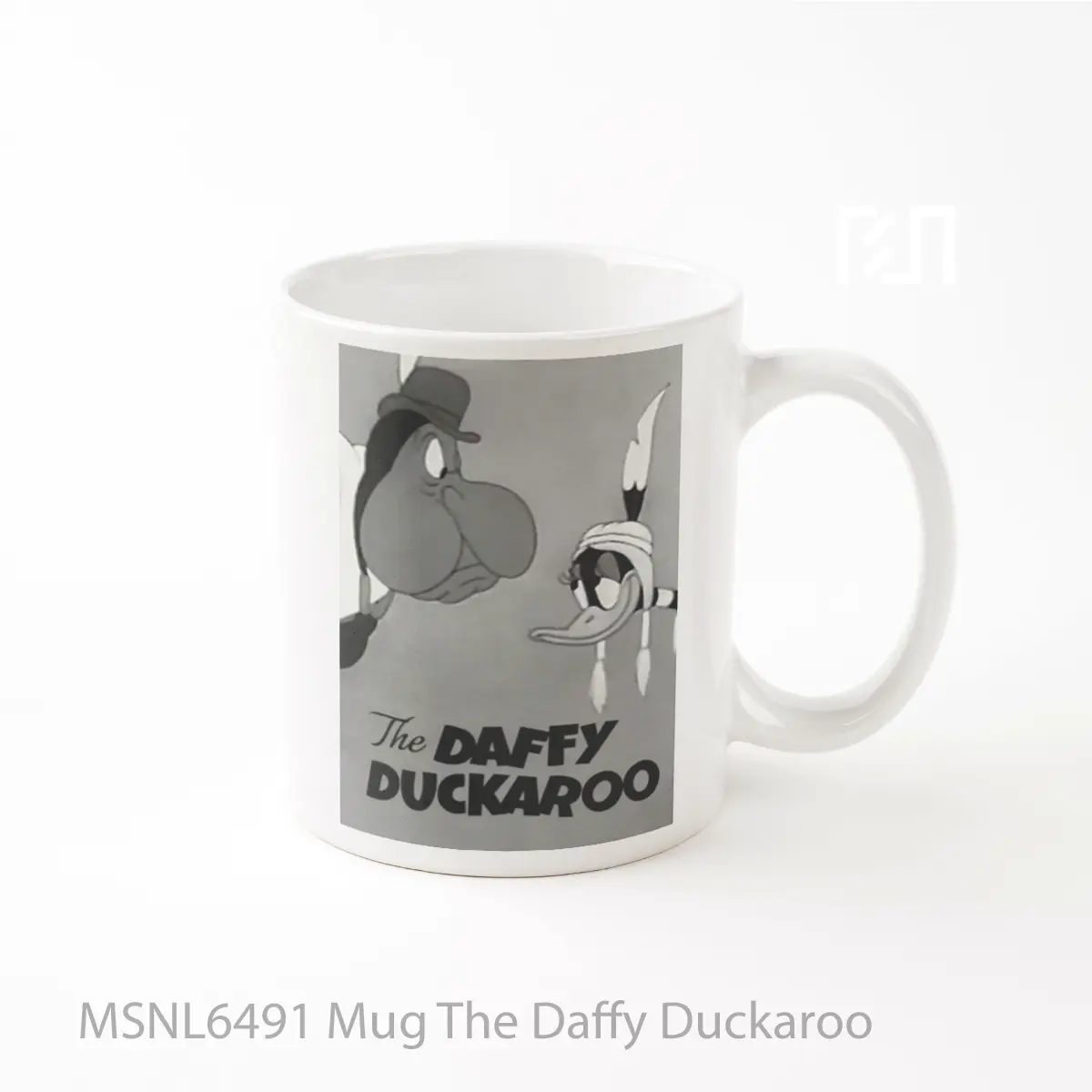 Mug The Daffy Duckaroo Gelas Keramik Tema Film MSNL6491