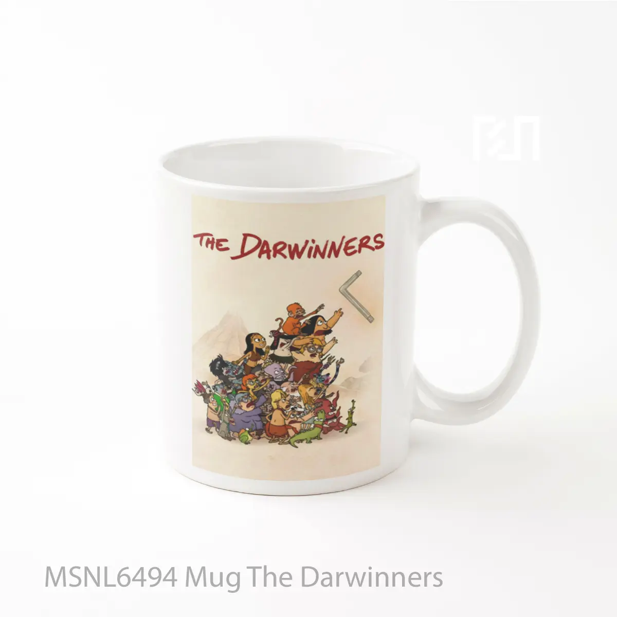 Mug The Darwinners Gelas Keramik Tema Film MSNL6494