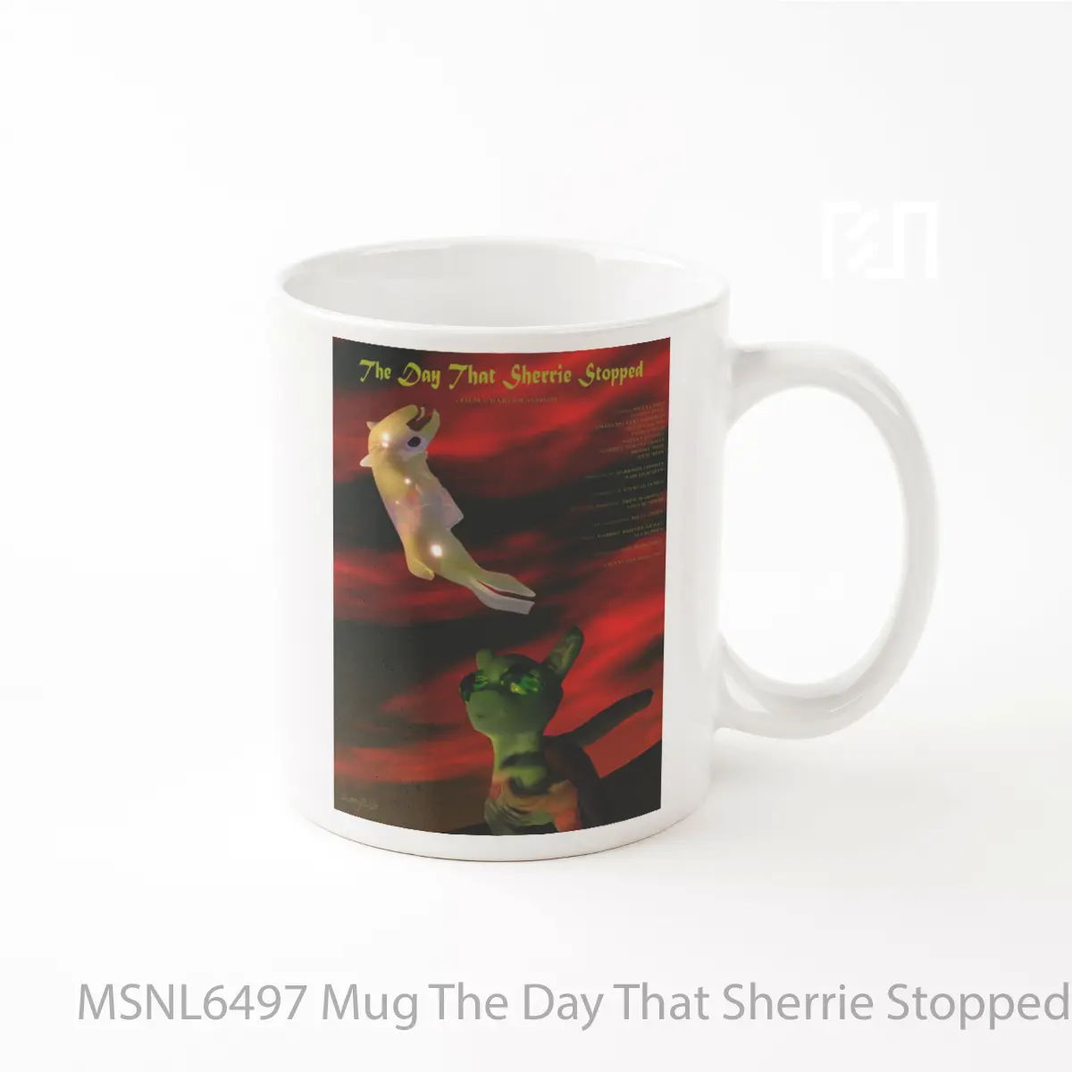 Mug The Day That Sherrie Stopped Gelas Keramik Tema Film MSNL6497