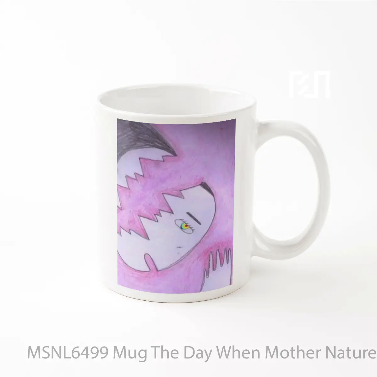 Mug The Day When Mother Nature Hit Me Gelas Keramik Tema Film MSNL6499
