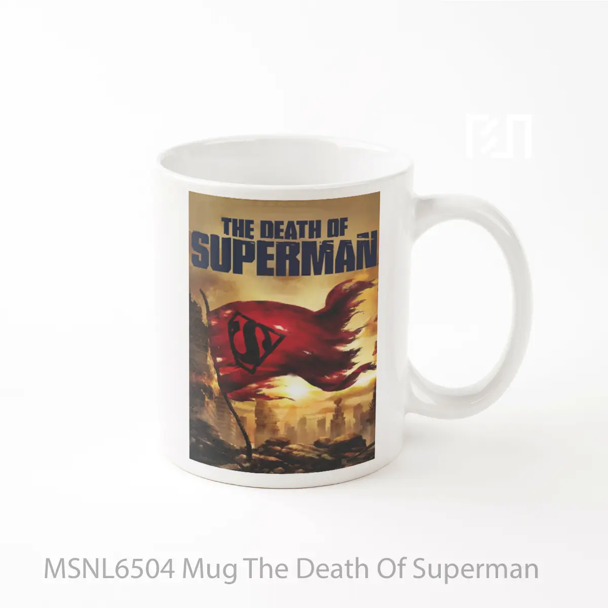 Mug The Death Of Superman Gelas Keramik Tema Film MSNL6504