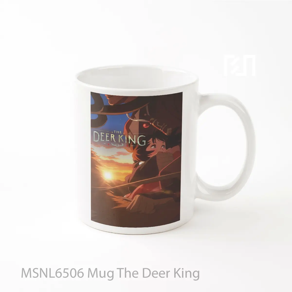 Mug The Deer King Gelas Keramik Tema Film MSNL6506