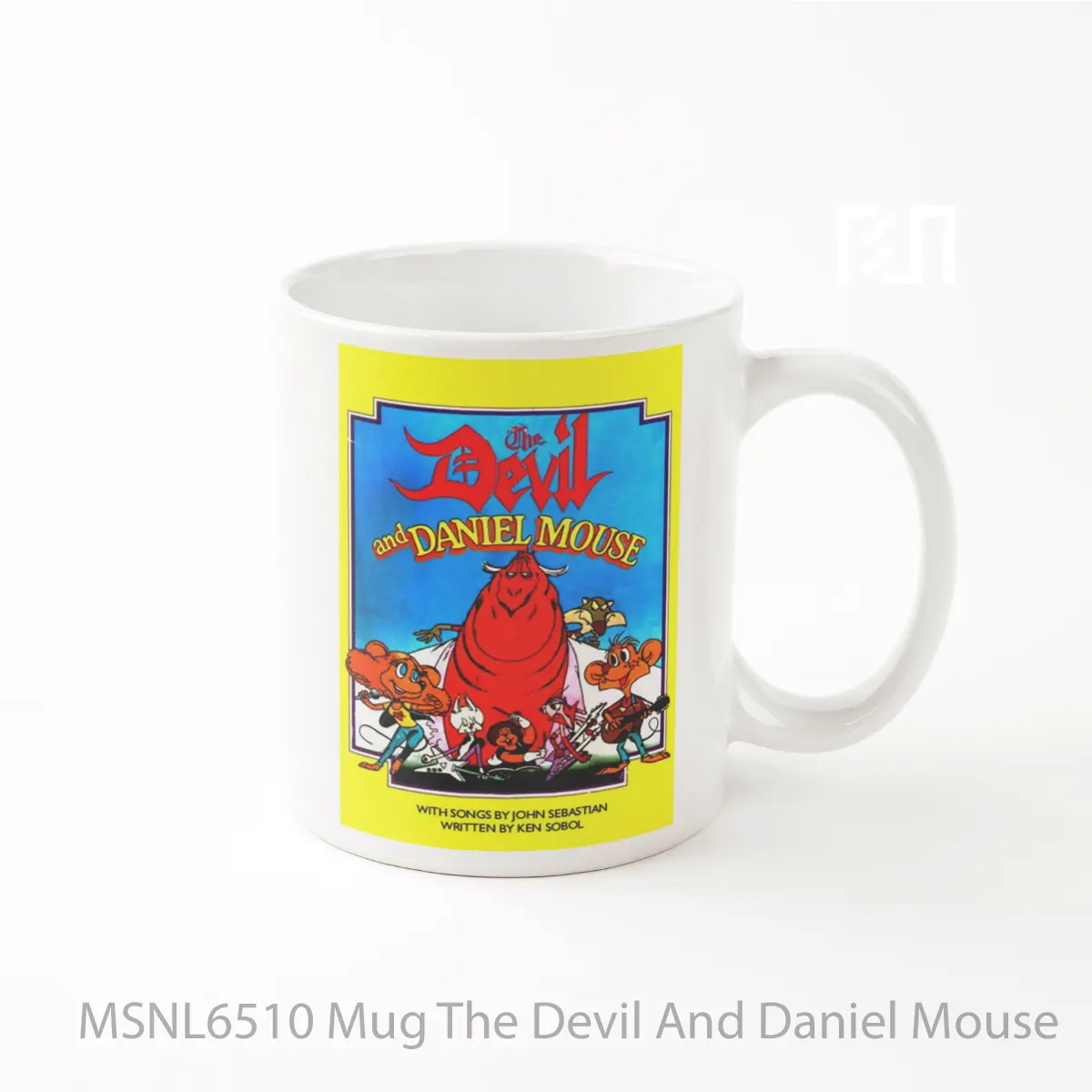 Mug The Devil And Daniel Mouse Gelas Keramik Tema Film MSNL6510