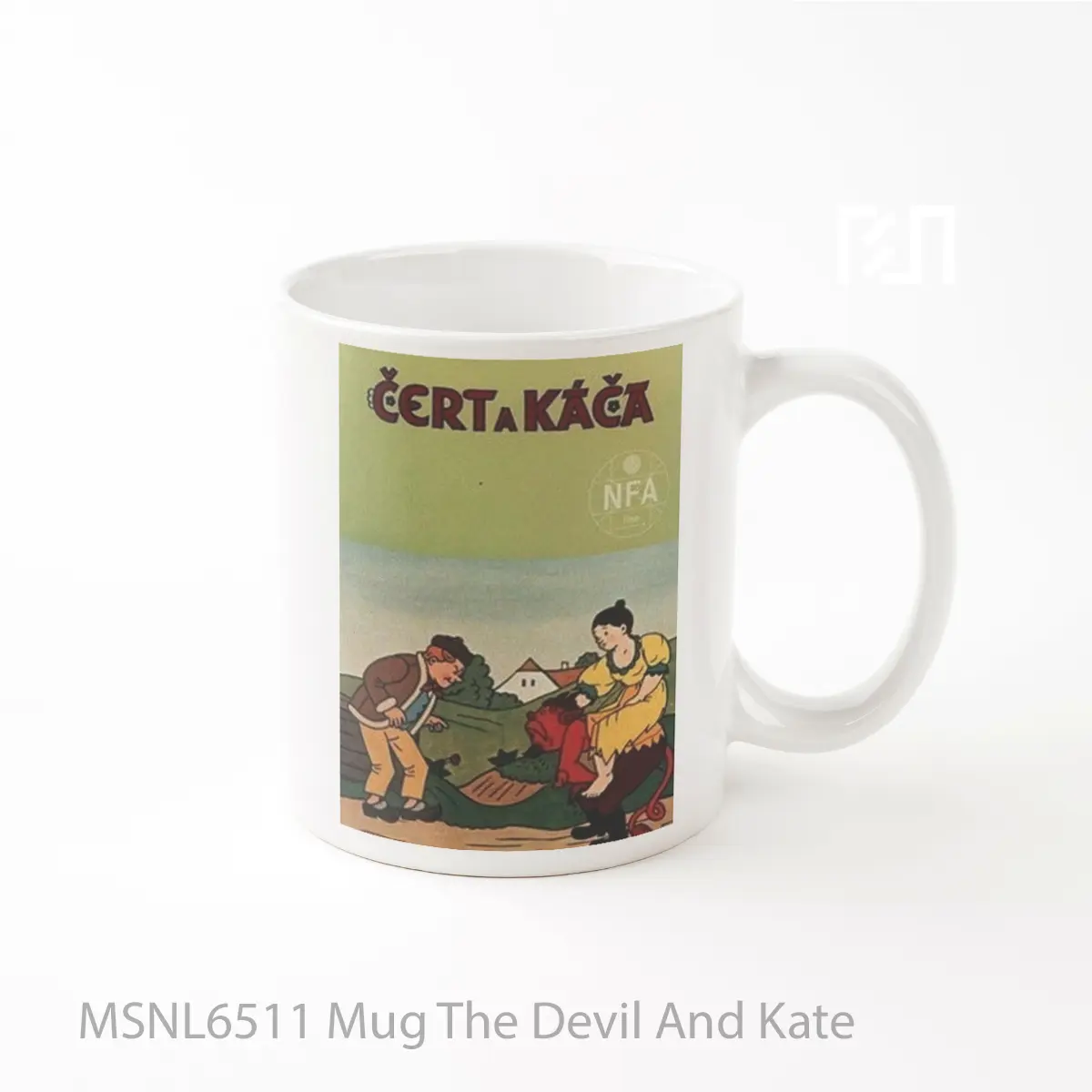 Mug The Devil And Kate Gelas Keramik Tema Film MSNL6511