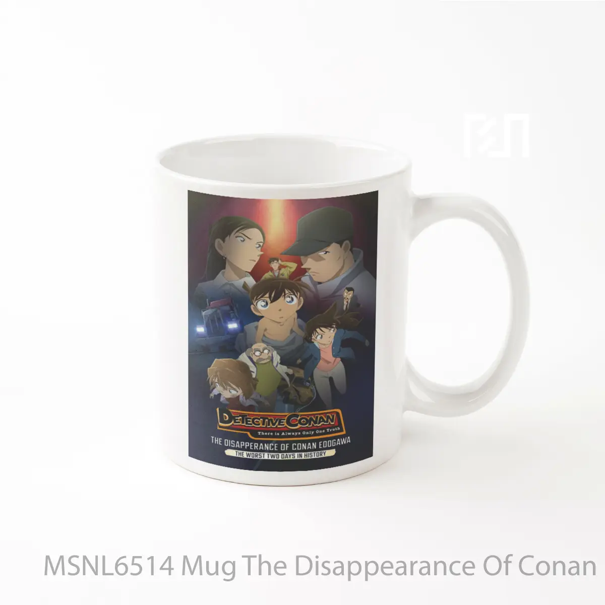 Mug The Disappearance Of Conan Edogawa The Worst Two Days In History Gelas Keramik Tema Film MSNL6514
