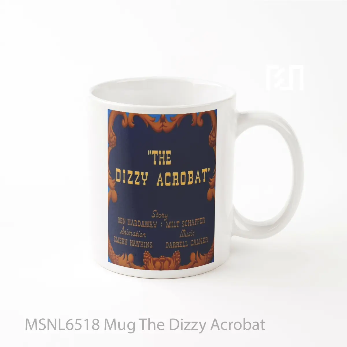 Mug The Dizzy Acrobat Gelas Keramik Tema Film MSNL6518
