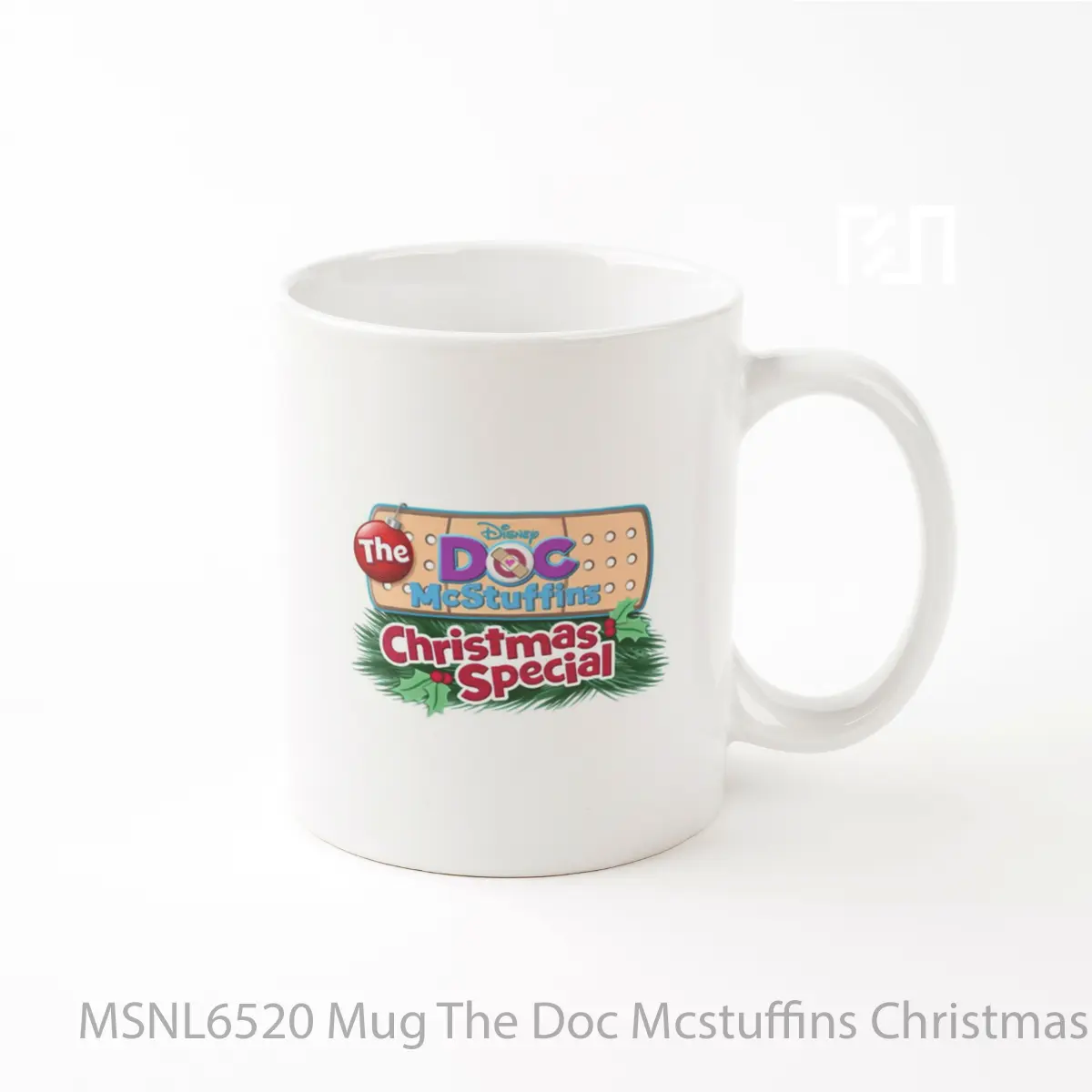 Mug The Doc Mcstuffins Christmas Special Gelas Keramik Tema Film MSNL6520