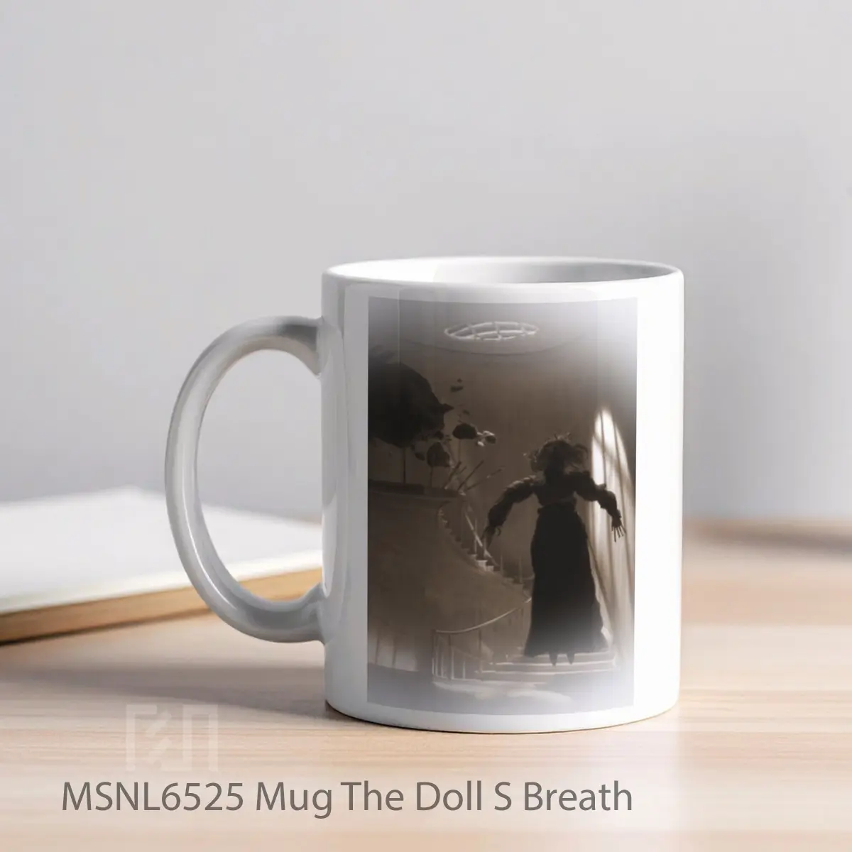 Mug The Doll S Breath Gelas Keramik Tema Film MSNL6525 - Tampak Kiri