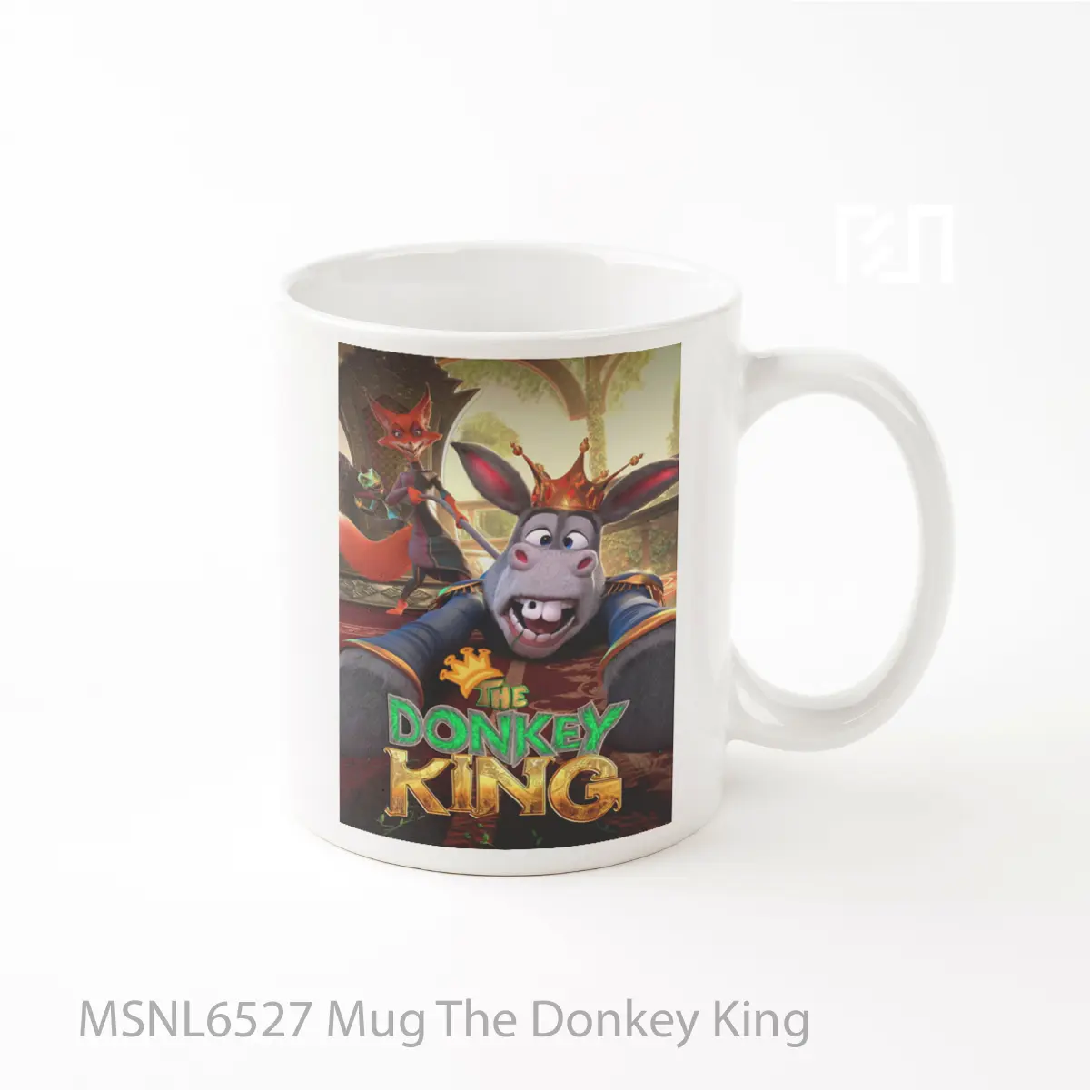Mug The Donkey King Gelas Keramik Tema Film MSNL6527