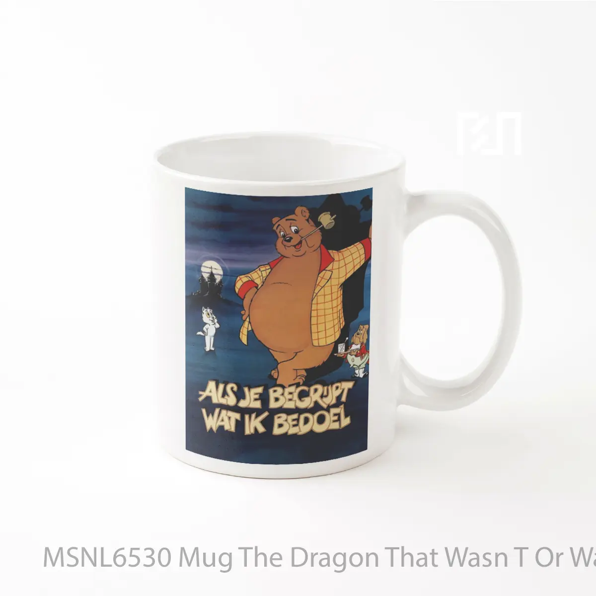 Mug The Dragon That Wasn T Or Was He Gelas Keramik Tema Film MSNL6530