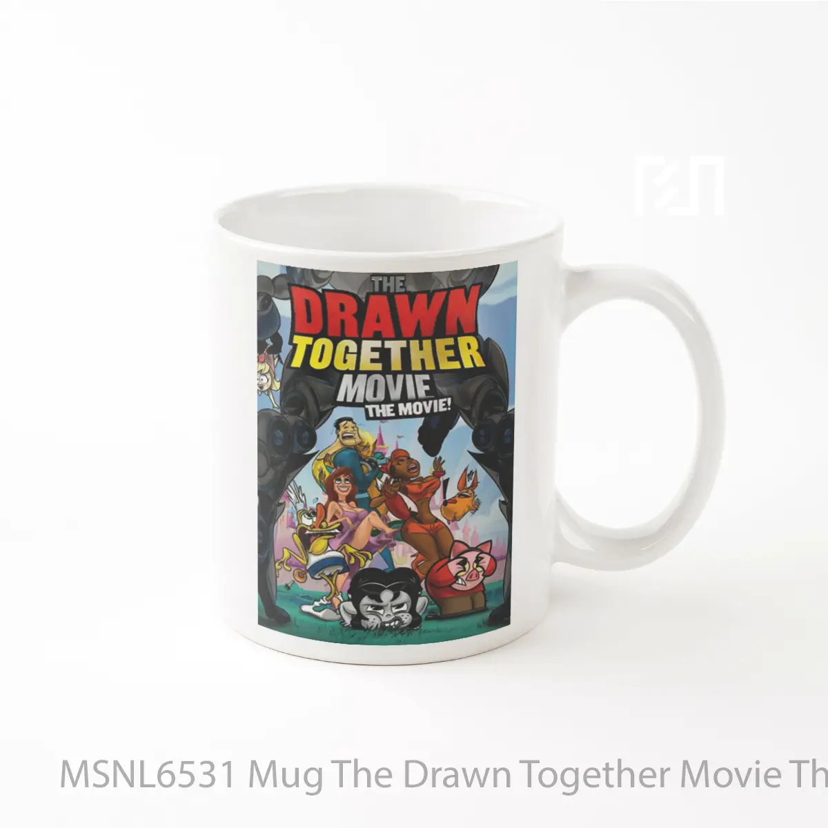 Mug The Drawn Together Movie The Movie Gelas Keramik Tema Film MSNL6531