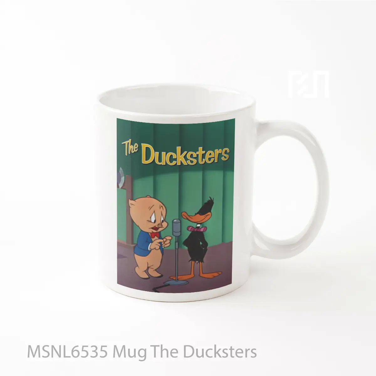 Mug The Ducksters Gelas Keramik Tema Film MSNL6535