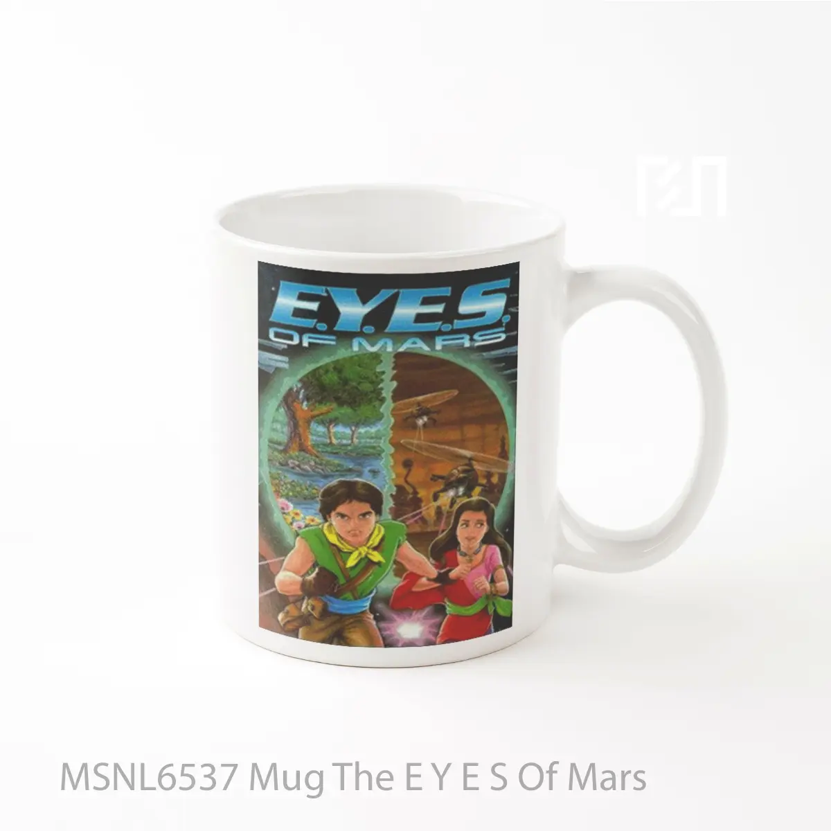 Mug The E Y E S Of Mars Gelas Keramik Tema Film MSNL6537
