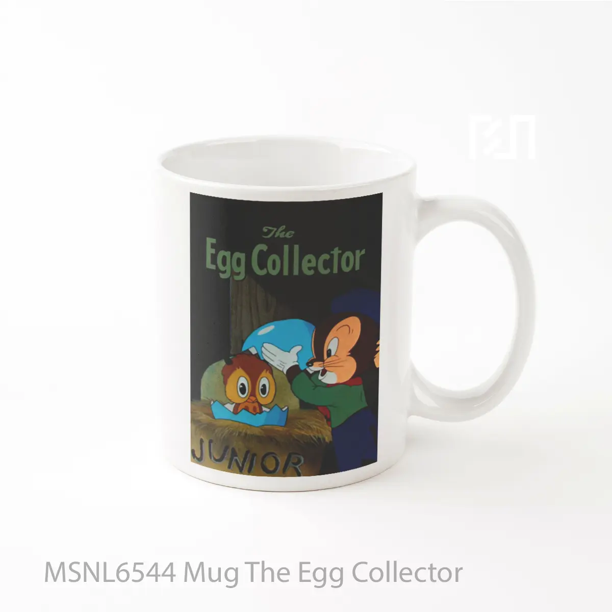 Mug The Egg Collector Gelas Keramik Tema Film MSNL6544