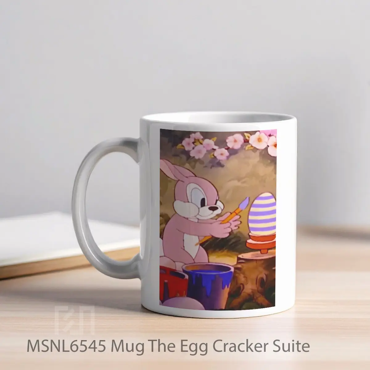Mug The Egg Cracker Suite Gelas Keramik Tema Film MSNL6545 - Tampak Kiri