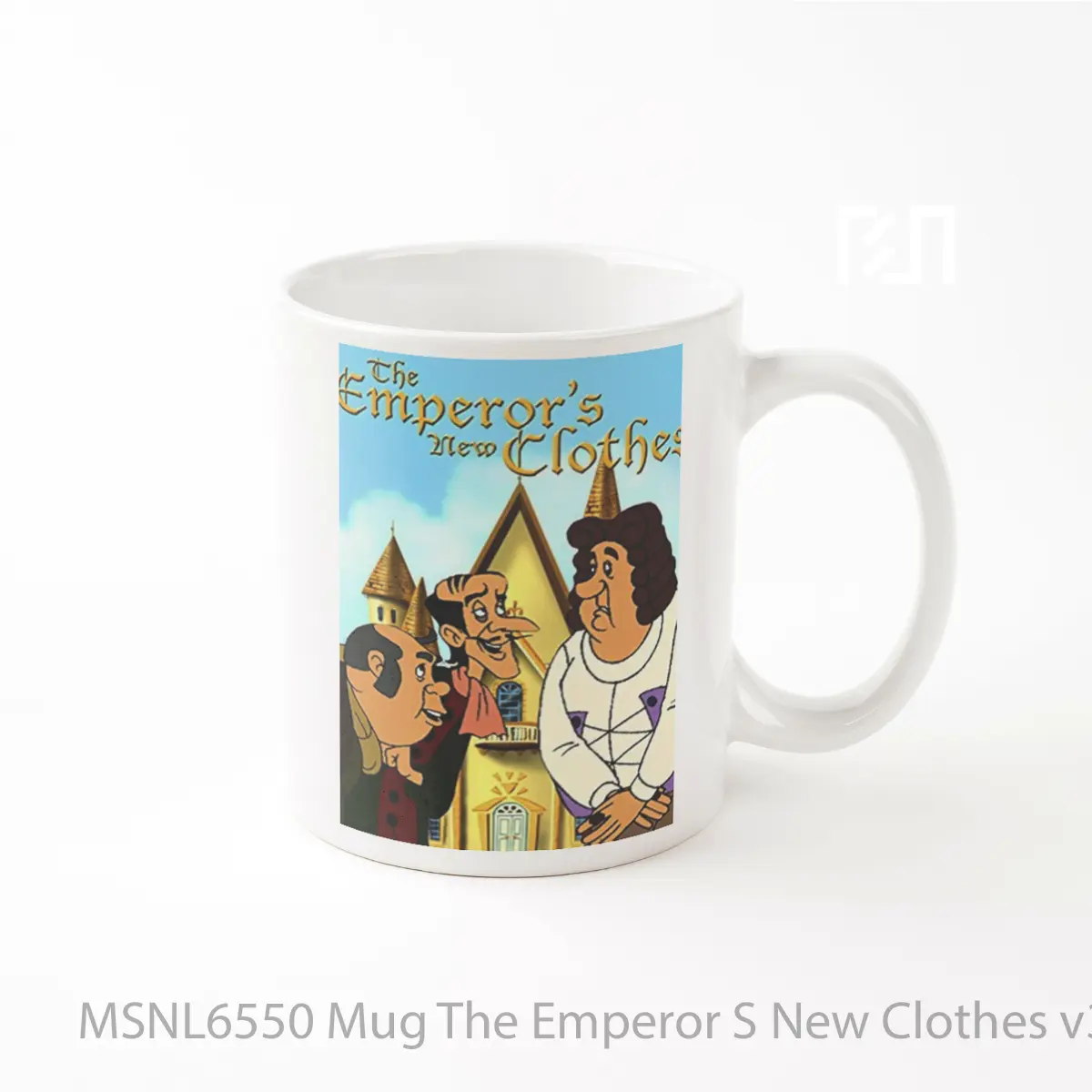 Mug The Emperor S New Clothes V3 Gelas Keramik Tema Film MSNL6550