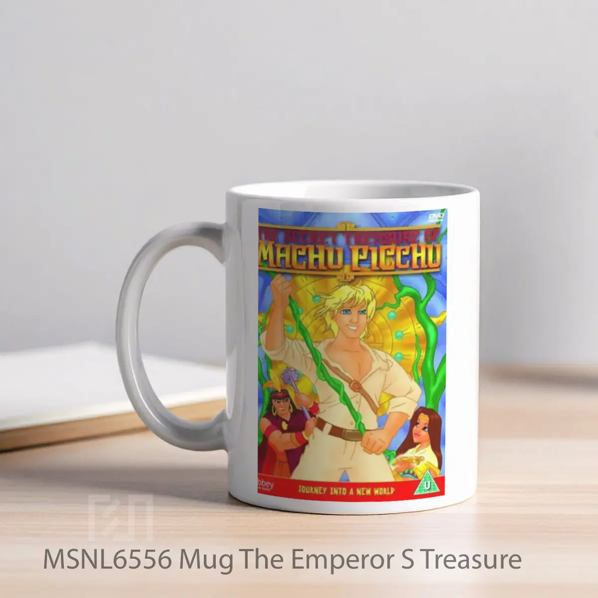 Mug The Emperor S Treasure Gelas Keramik Tema Film MSNL6556 - Tampak Kiri