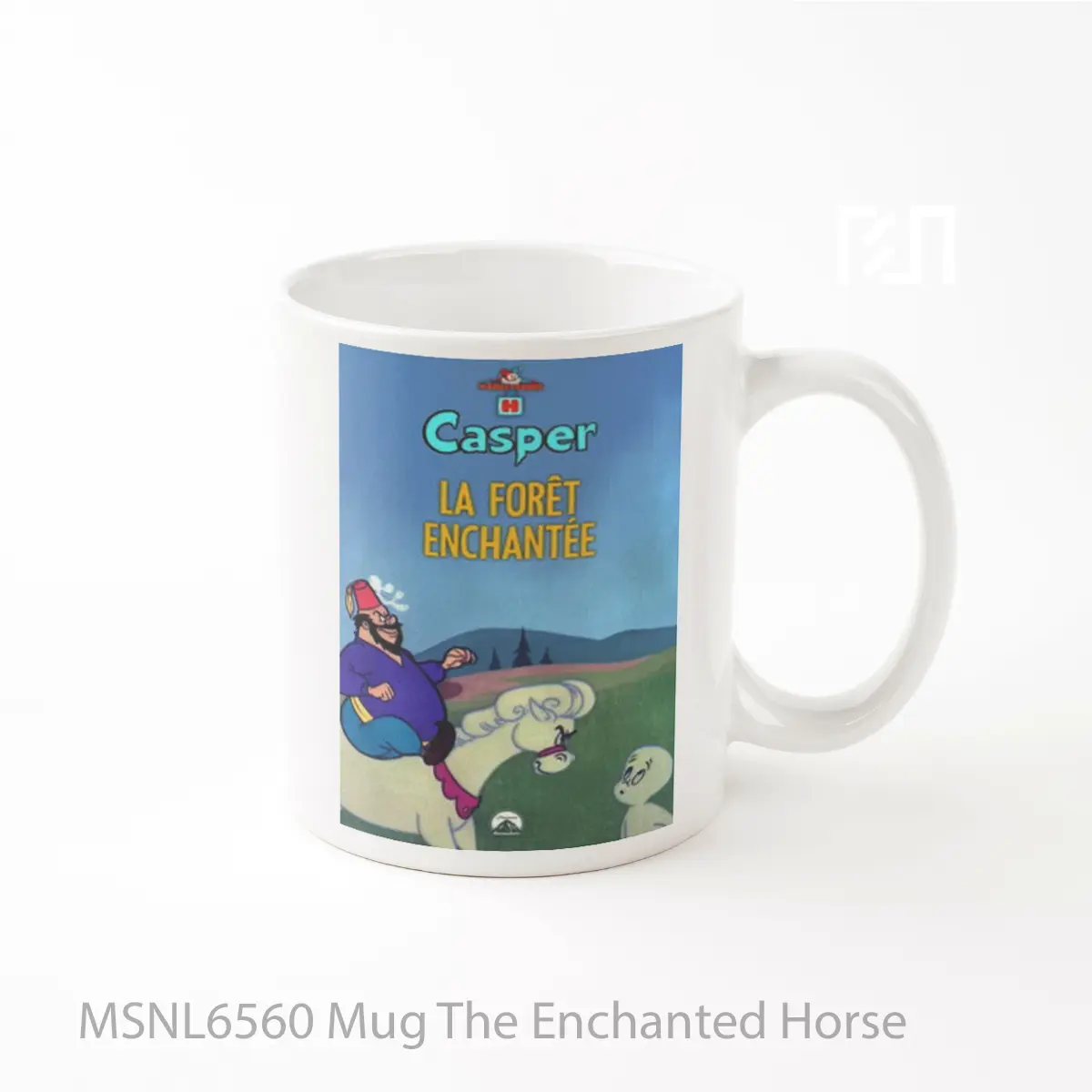 Mug The Enchanted Horse Gelas Keramik Tema Film MSNL6560