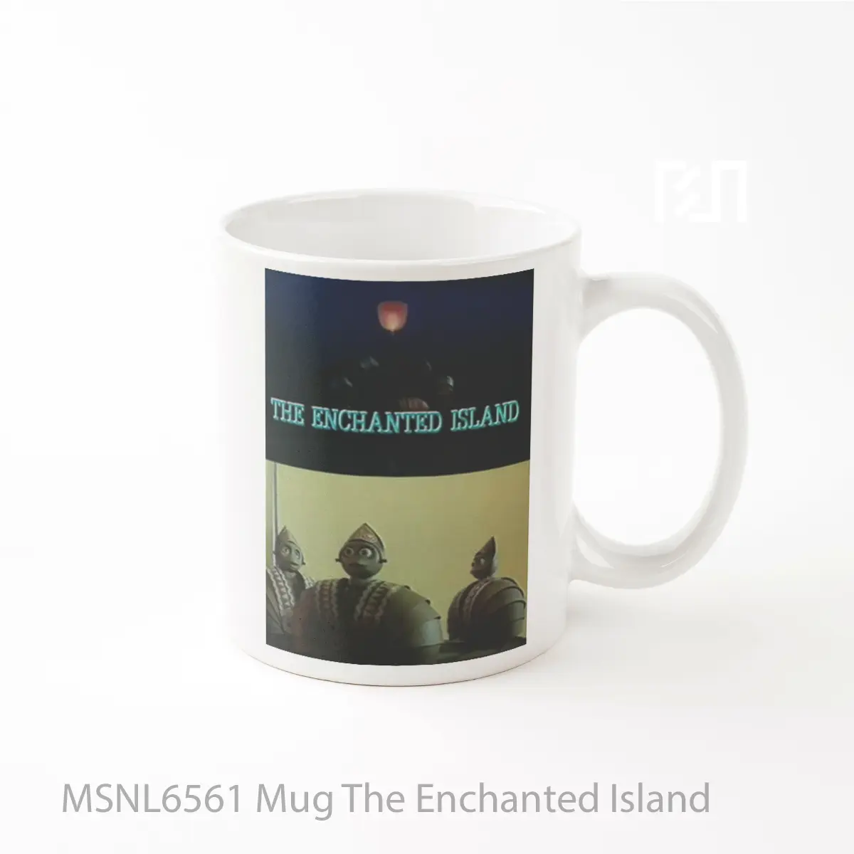 Mug The Enchanted Island Gelas Keramik Tema Film MSNL6561