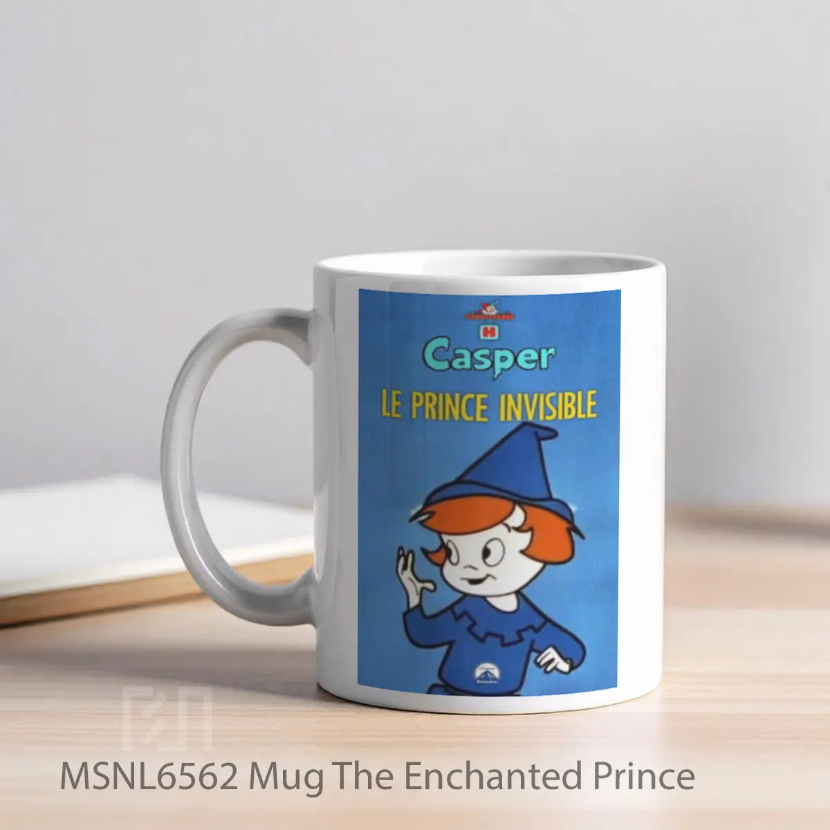 Mug The Enchanted Prince Gelas Keramik Tema Film MSNL6562 - Tampak Kiri