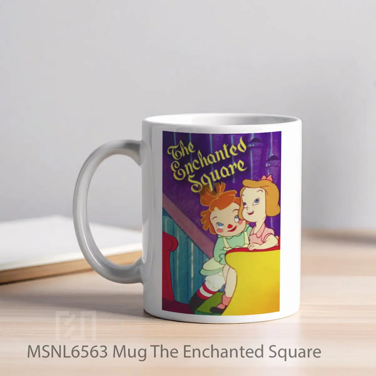 Mug The Enchanted Square Gelas Keramik Tema Film MSNL6563 - Tampak Kiri