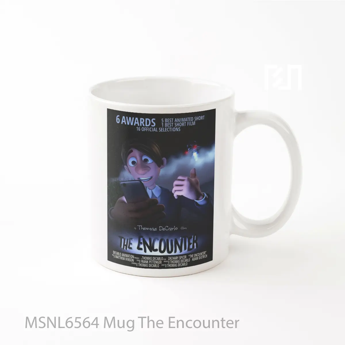Mug The Encounter Gelas Keramik Tema Film MSNL6564